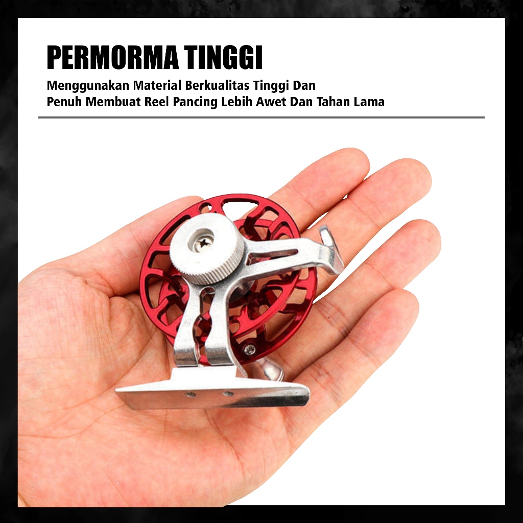 Kaptenfishing Reel Pancing Tokos Katrol Kerekan Pancing Fishing Material Full Metal Reel Tokos FD50