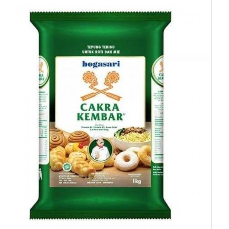 

tepung cakra kembar bogasari 1kg