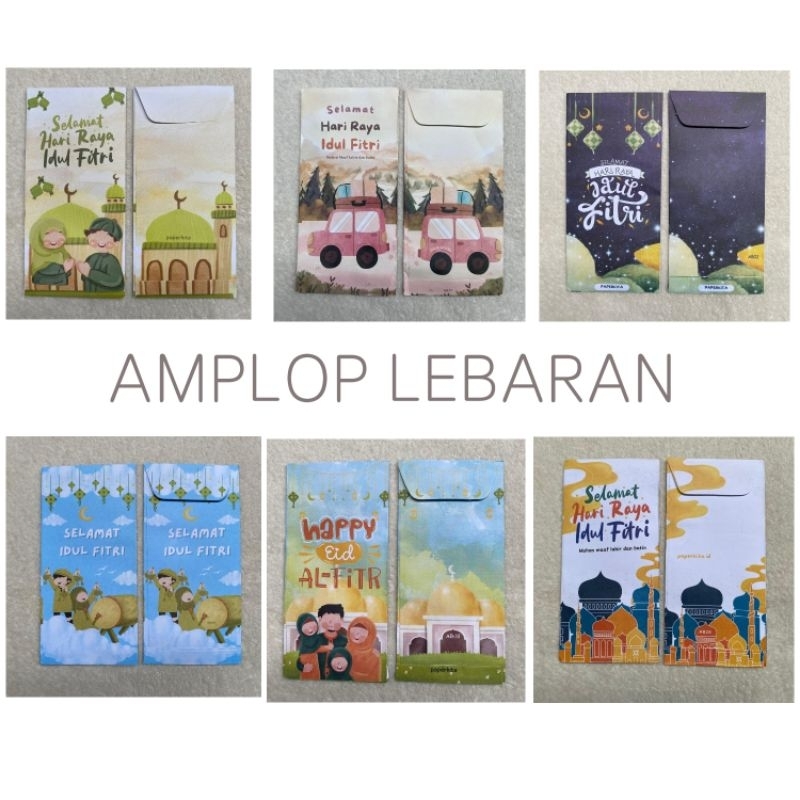 

AMPLOP LEBARAN ISI 10 pcs UKURAN ±8 x 16,5 cm (UANG TANPA DILIPAT)
