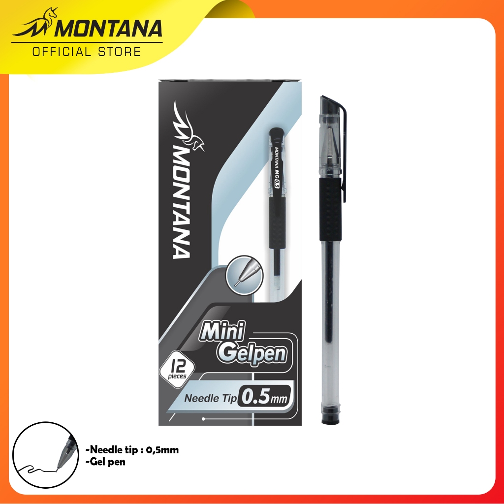 

MurahMurahATK Ball Pen GEL / Pulpen / Pena Montana MG 0.5