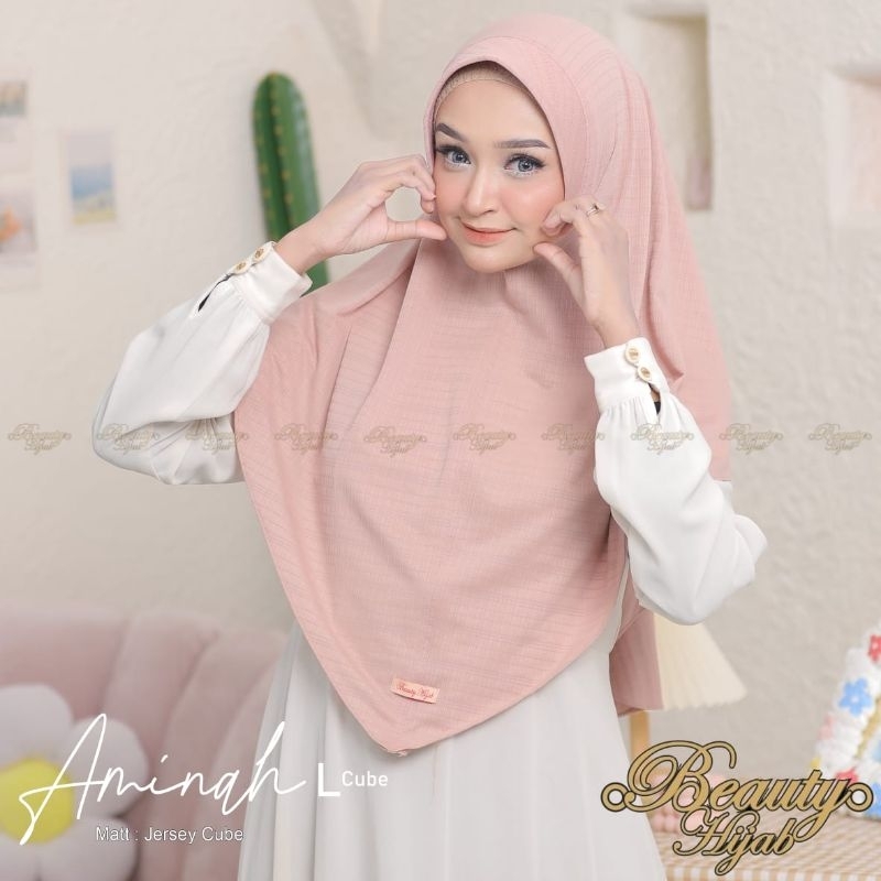 HIJAB BEAUTY AMINAH CUBE//HIJAB BLUSUKAN INTSAN