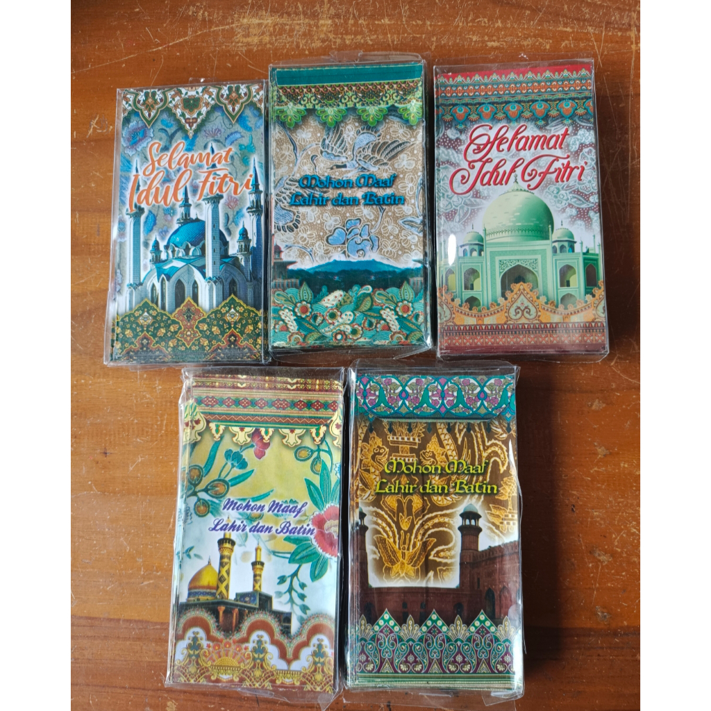 

Amplop Lebaran Panjang isi 50 pcs