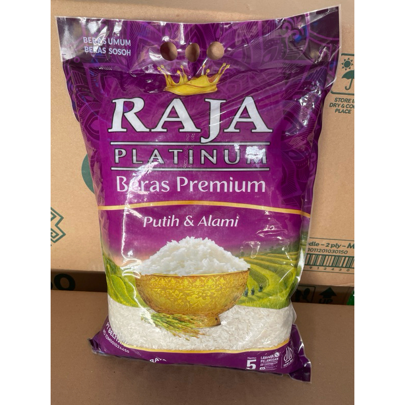 

BERAS RAJA PLATINUM PREMIUM 5 KG MURAH