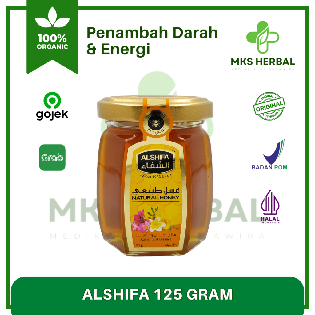 

ALSHIFA - Madu Al Shifa 125, 250, 500, 1kg Natural Honey
