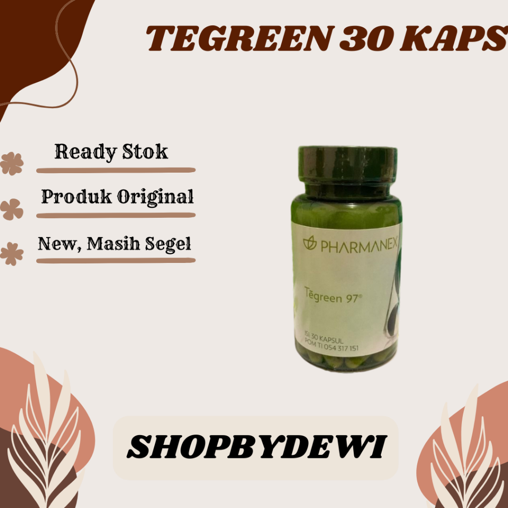 

Shopbydewi - T.Green isi 30 Capsul Ekstrak Teh Hijau ED 05/2025 --> 220