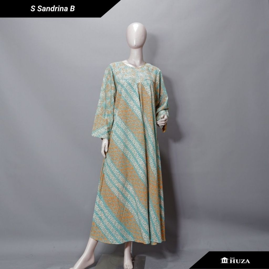 Batik Huza Daster Panjang Sedress Batik Sandrina B