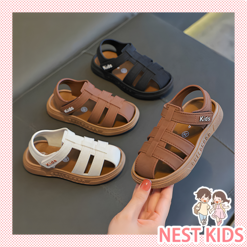 PROMO PUNCAK  IMPORT Nest Kids S147 Sepatu Sandal Anak Terbaru - Cocok untuk Anak Laki-laki dan Pere