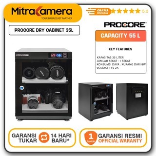 Procore Electric Dry Cabinet PC-35 35L / Dry Cabinet / Dry Box