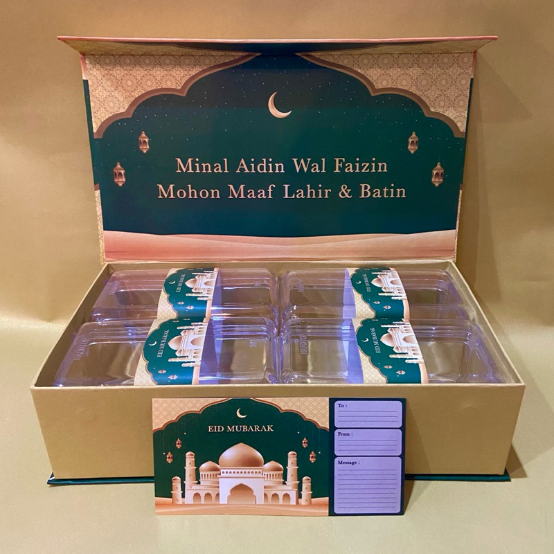 

Hardbox Lebaran | Box Hampers lebaran kue kering | Packaging idul fitri