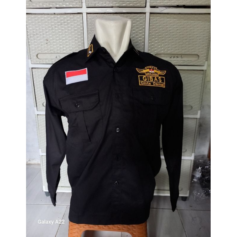 Kemeja Gibas Tangan Panjang