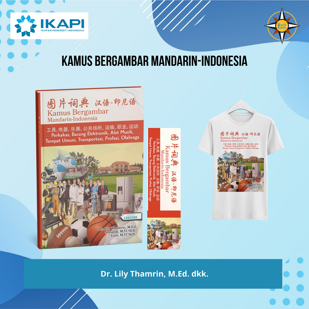 2089. KAMUS BERGAMBAR MANDARIN-INDONESIA