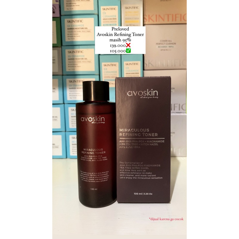 Avoskin Refining Toner