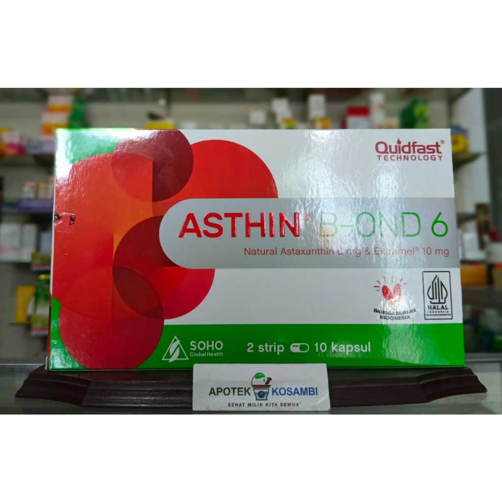 B-OND (6 MG) ASTHIN 10 KAPSUL
