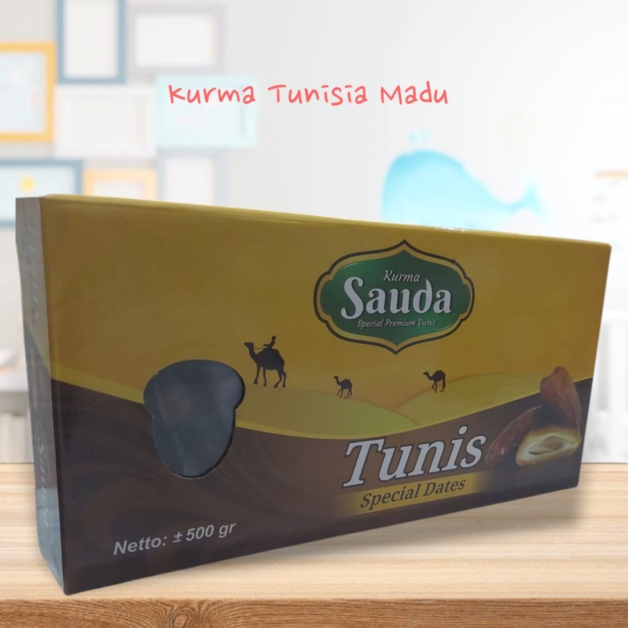 

Kurma Tunisia Madu 500gr Sauda 500gram