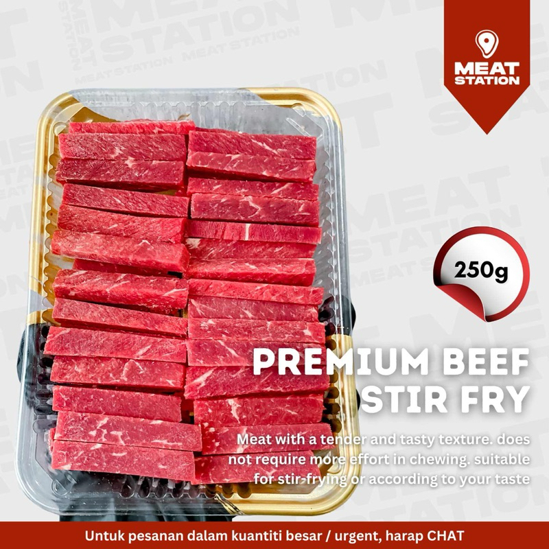 

Beef Stir Fry / Daging Sapi Untuk Tumis / Cepat Matang & Empuk