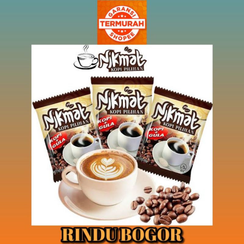 

Kopi Nikmat Kopi Khas Bogor dengan perpaduan kopi dan gula yang Nikmat dan seimbang