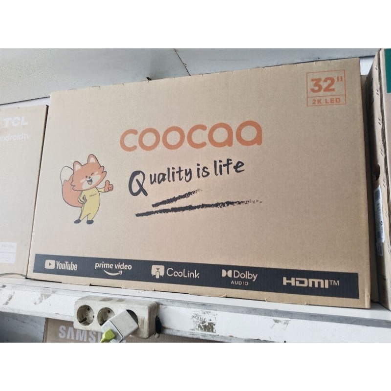 Tv coocaa smartv 32inc canggih