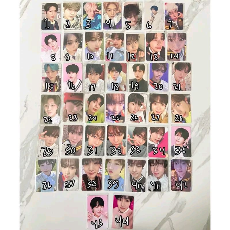 [ READY STOCK ] OFFICIAL PHOTOCARD NCT WISH SONGBIRD SONG BIRD ALBUM NCT WISH NCT NEW TEAM STEADY