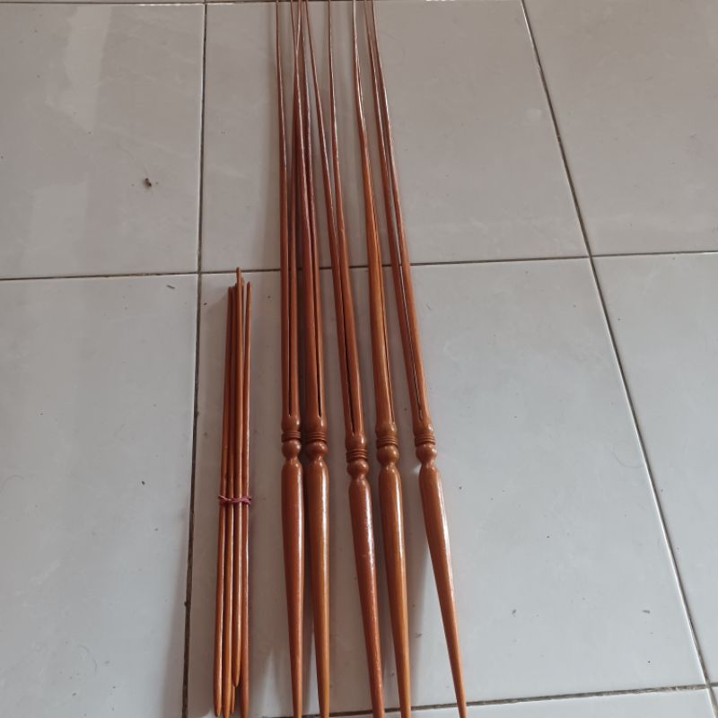 Gapit wayang kayu sambung penjalin rotan udah sekalian tuding untuk ukuran wayang kulit se gatotkaca