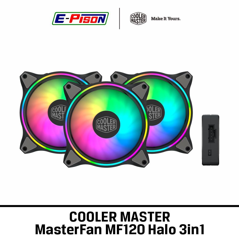 Fan Casing Cooler Master MasterFan MF120 Halo 3in1 120mm