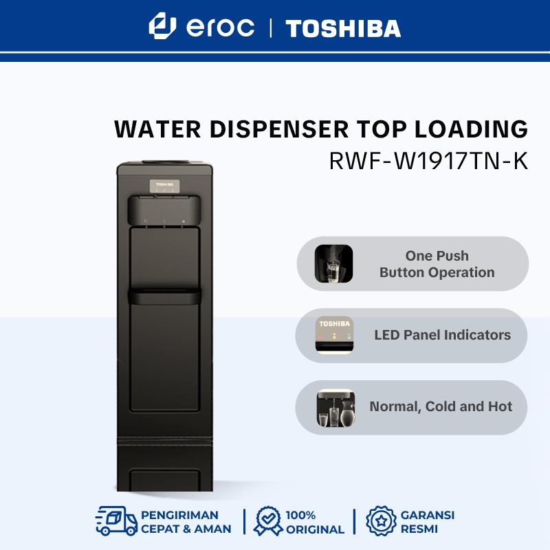 TOSHIBA Dispenser Air Galon Atas RWF-W1917TN(K)