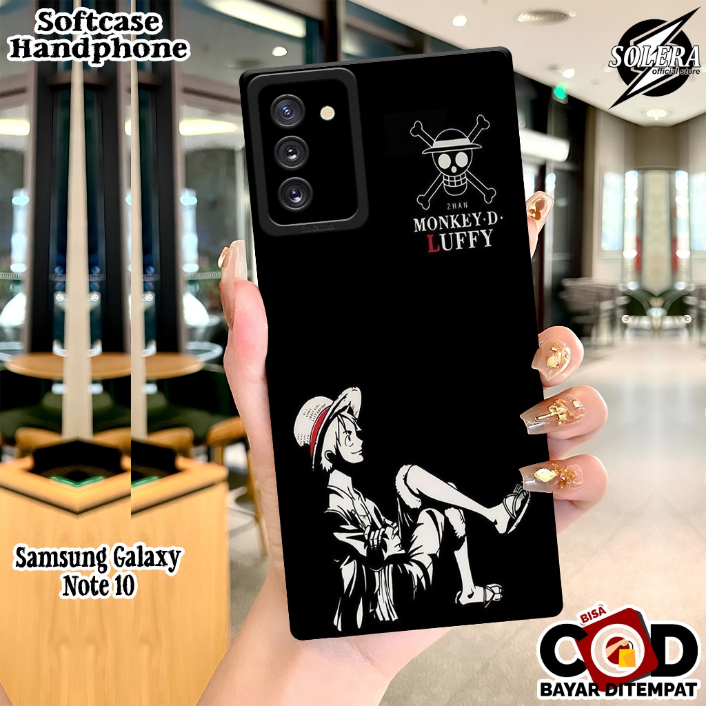 Case Samsung Galaxy Note 10 Softcase Samsung Galaxy Note 10 Terbaru Silikon Pro Camera Fashion Case 