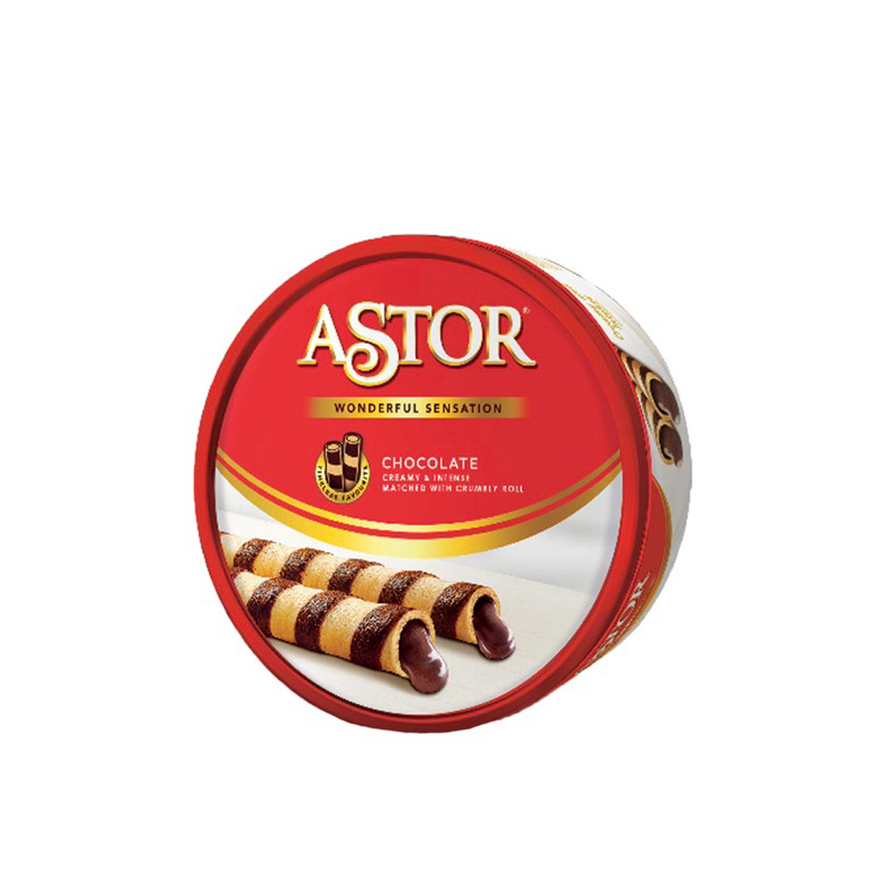 

Astor Wafer Stik Cokelat Kaleng 156 gr