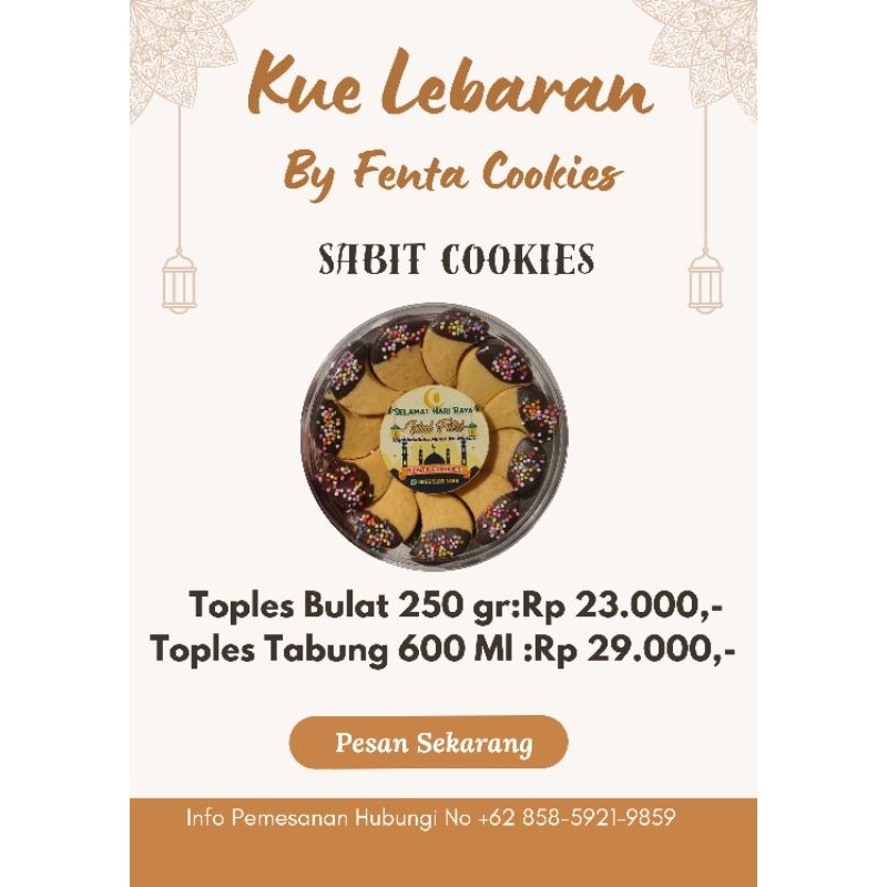 

Kue sabit Coklat || kemasan 250 gr || kue lebaran
