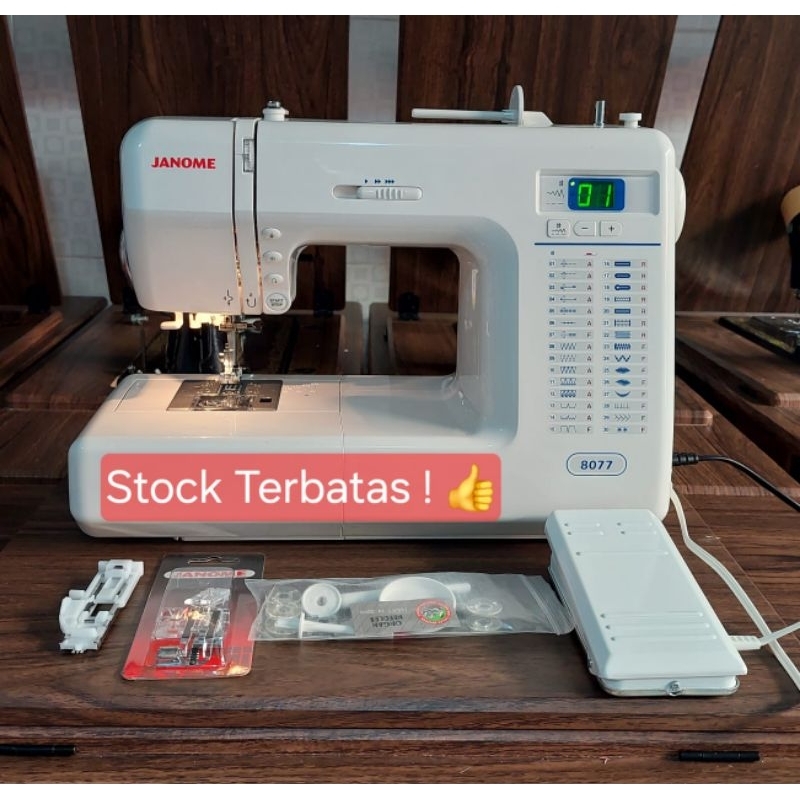 Mesin Jahit Janome 8077, Multifungsi dan Mudah Digunakan