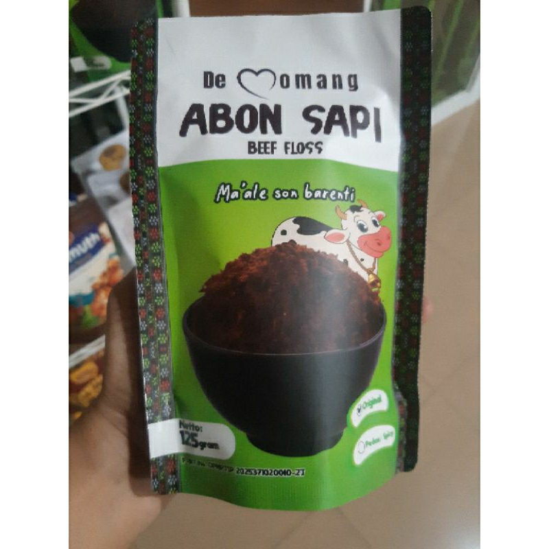 

ABON SAPI DE MOMANG 125 GRAM