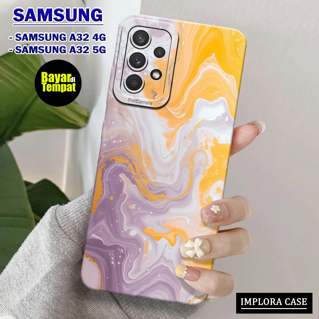 Case SAMSUNG A32 4G / A32 5G Motif ABSTRAK IMPLORA CASE Casing SAMSUNG GALAXY A32 4G / A32 5G Softca