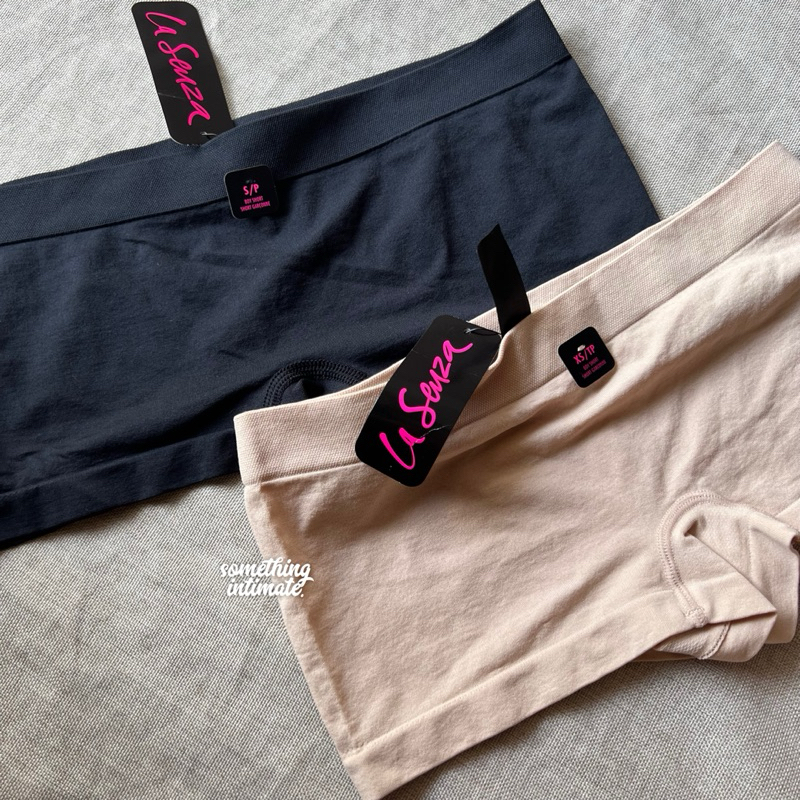 LASENZA Comfort Soft Seamless Boyshort Panty #1 Basic Heather Ultrasoft Modal Panties Underwear Boxe