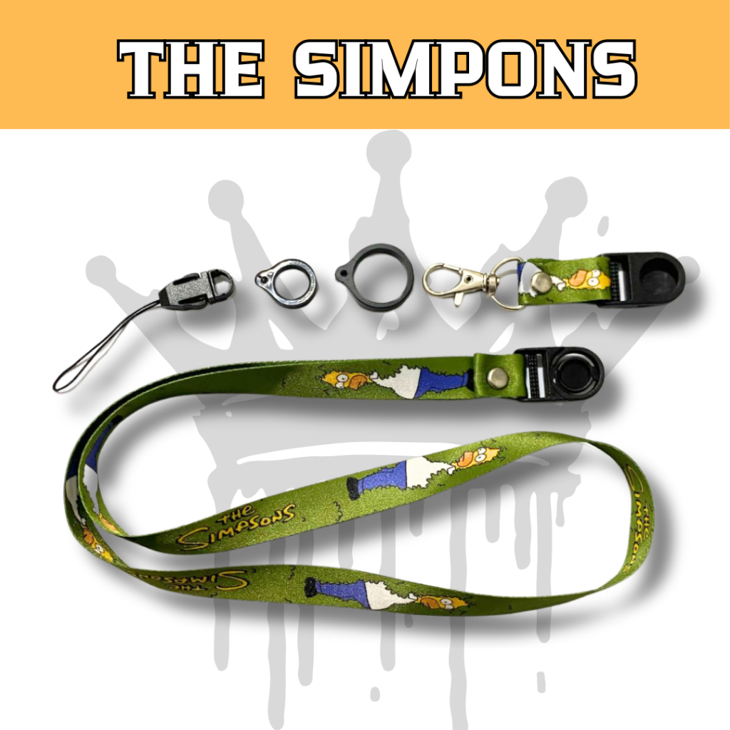

LANYARD THE SIMPONS GANTUNGAN KUNCI & ID CARD