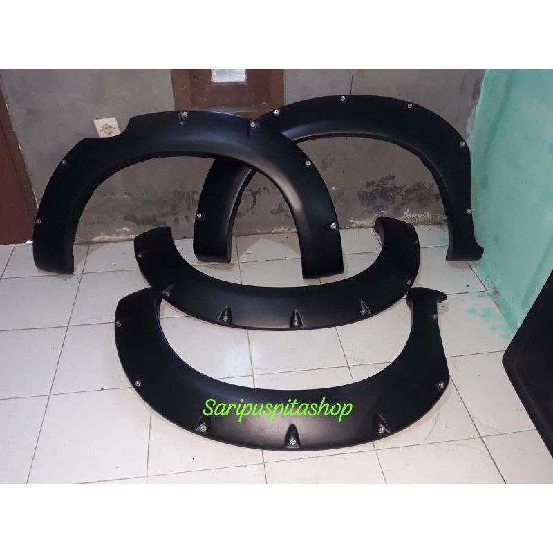 over fender hilux vigo double cabin baut variasi
