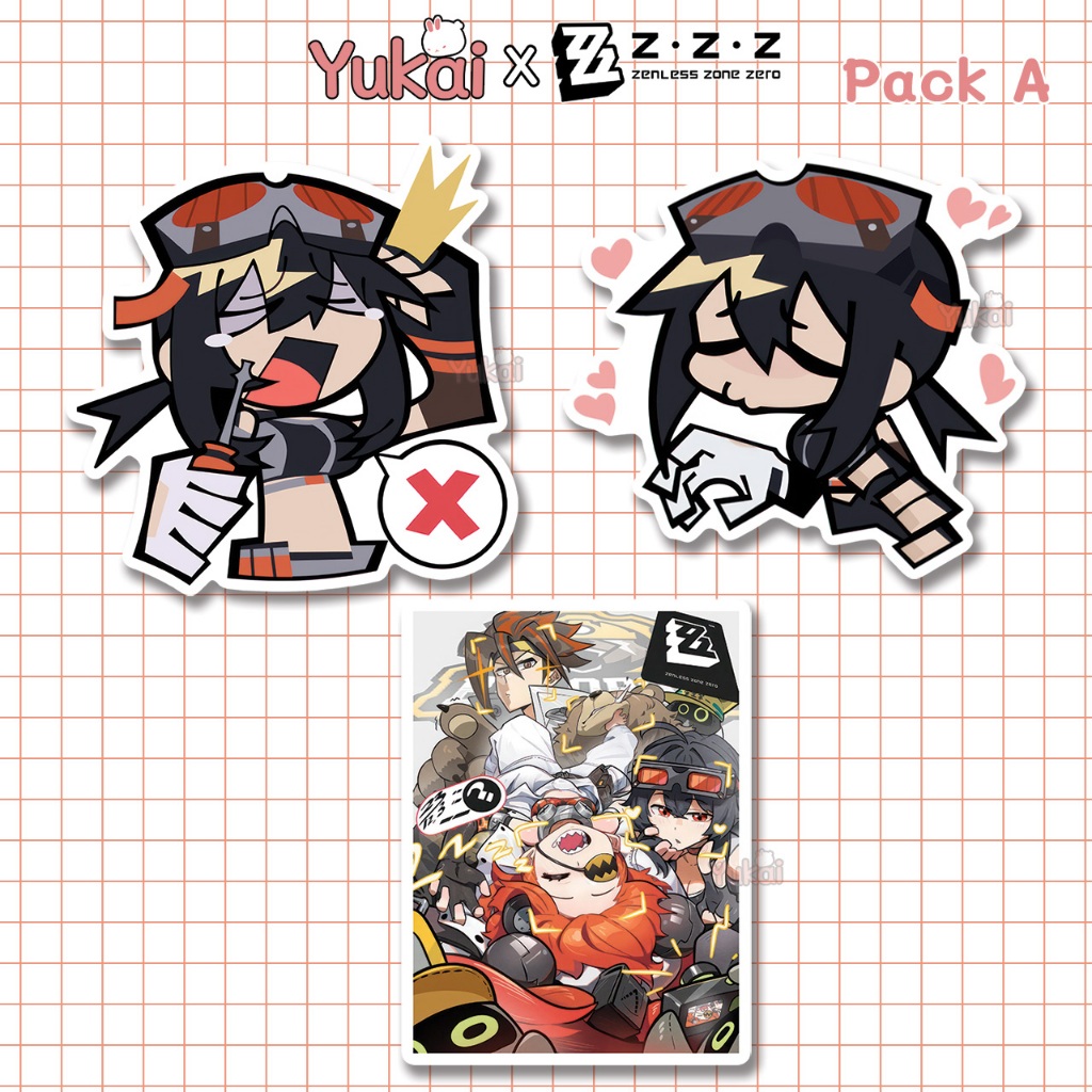 

Stiker Grace Zenless Zone Zero (ZZZ) Premium - Sticker Pack Anime Waterproof