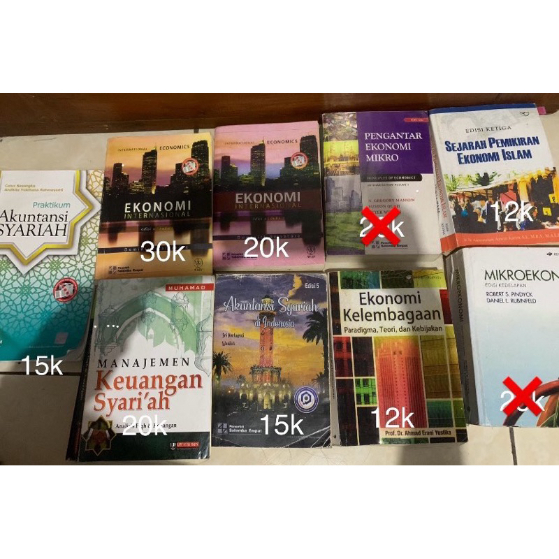 preloved buku ekonomi/ekonomi islam