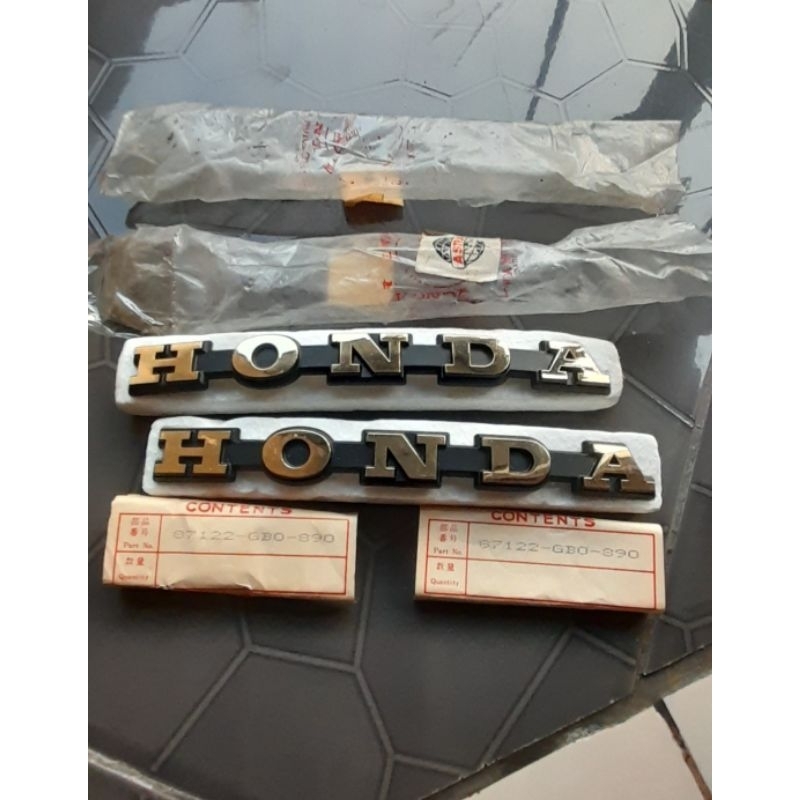 Emblem tangki honda supercup c800 c700 original nos japan