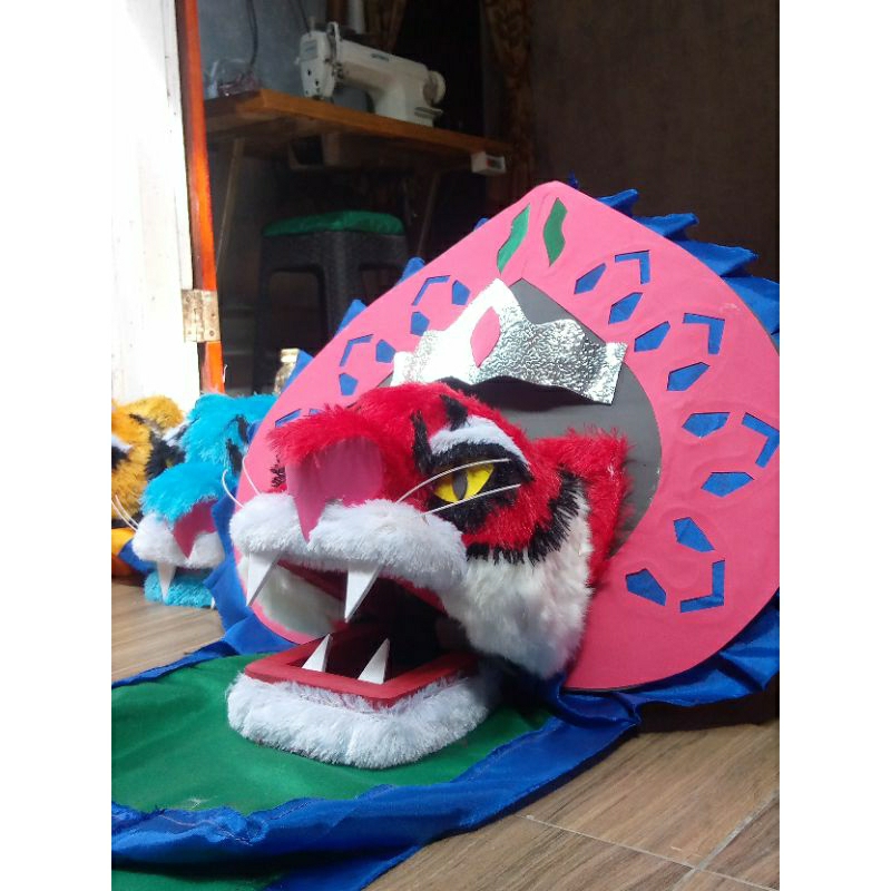 barongan macanan merah lengkap