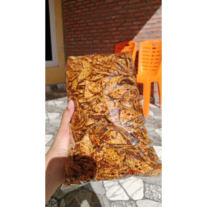 

basreng pedas daun jeruk 1kg