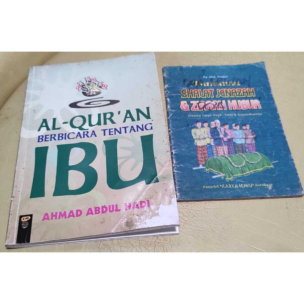 Seken Buku Al-Quran Berbicara Tentang IBU + Buku Saku Tuntunan Shalat Jenazah
