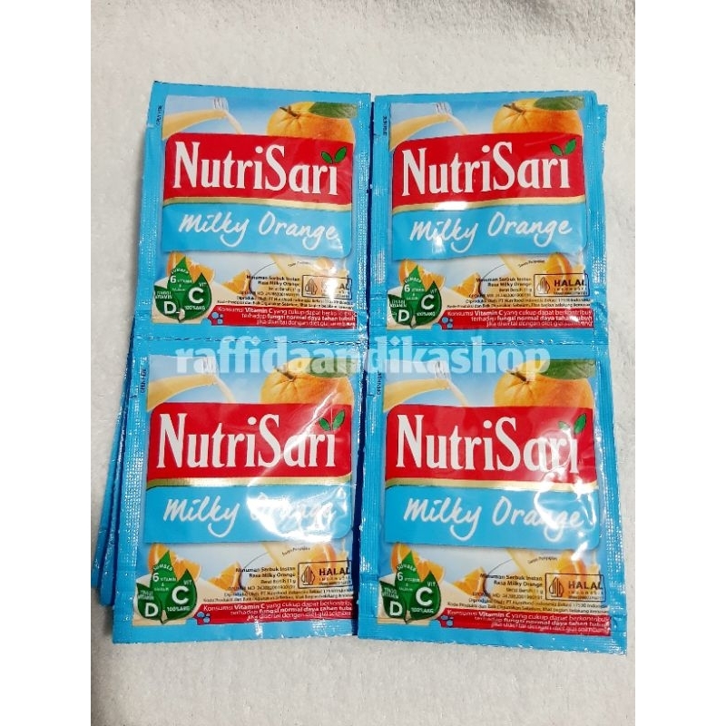 

Nutrisari Renceng | Varian Rasa | 1 renceng isi 10 pcs