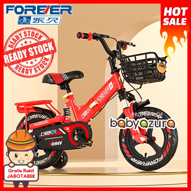 ORIGINAL FOREVER 2026 Sepeda Lipat Anak Folding Bike Roda Dua Sepeda BMX Forever gunung sepeda anak 