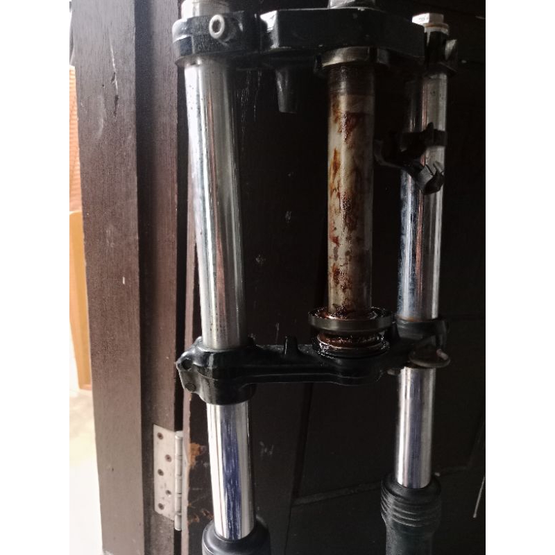 shok depan ninja rr new original copotan