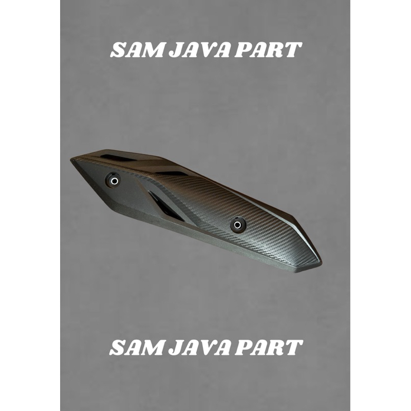Cover tameng pelindung knalpot tutup knalpot Beat esp New street led 2020 2021 K1A original