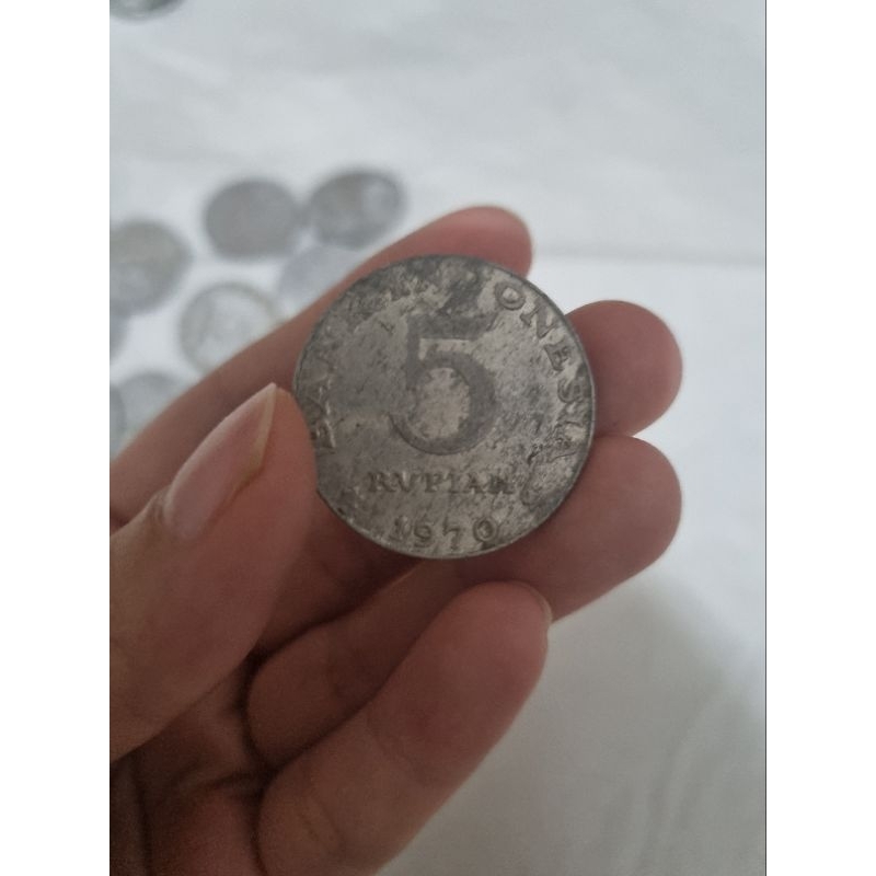 Uang koin kuno indonesia asli