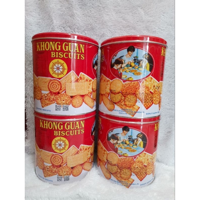 

Khong guan kaleng kecil Red Assorted 650g