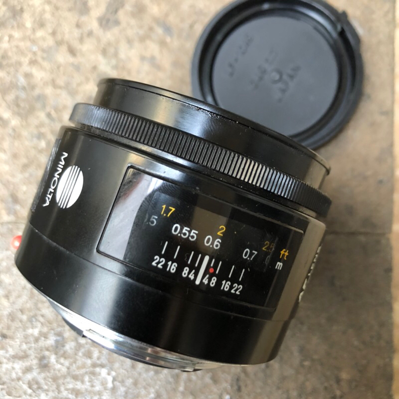 lensa minolta af 50mm 1:1.7