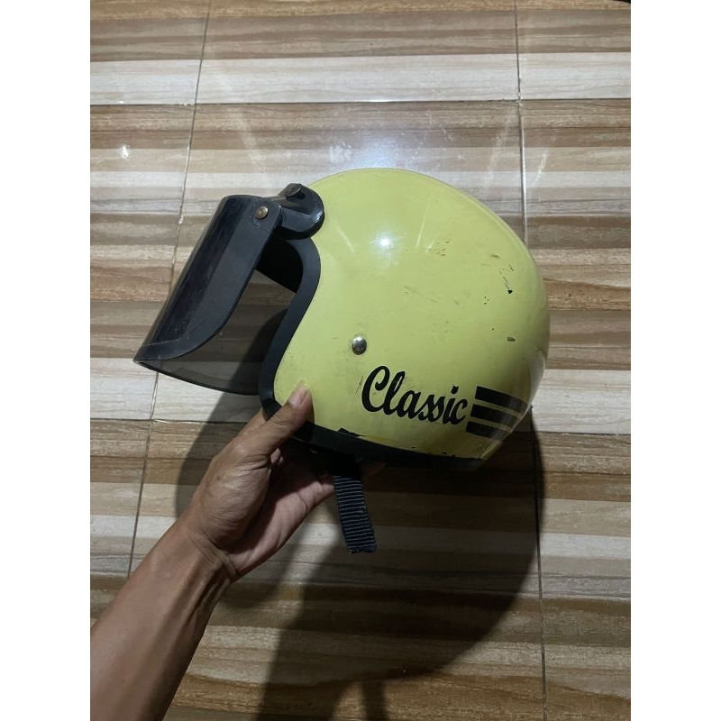 jual murah helm Bogo cakep kondisi bekas siap pakai