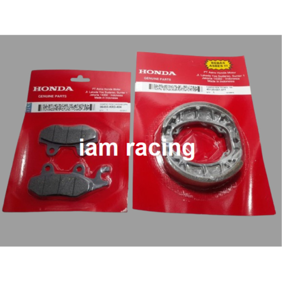 Honda Kampas Rem Depan Belakang Supra X Supra Lama