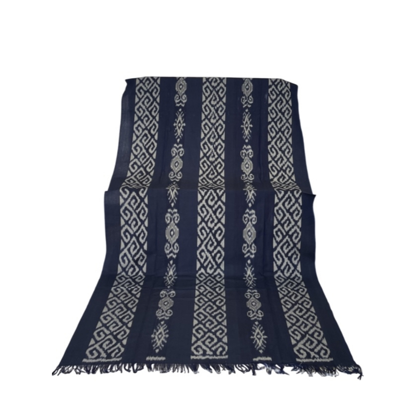 Kain Tenun Blanket Tenun Troso Kain Tenun Jepara Tenun Etnik Warna Biru